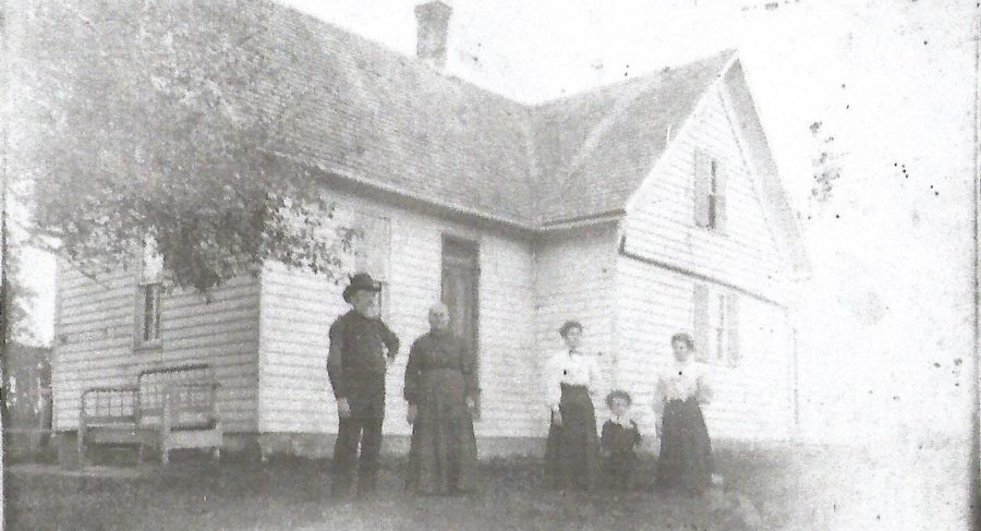 Joseph Eifert's home in Mercer County Ohio Around 1905